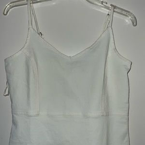 White denim dress. NWT!